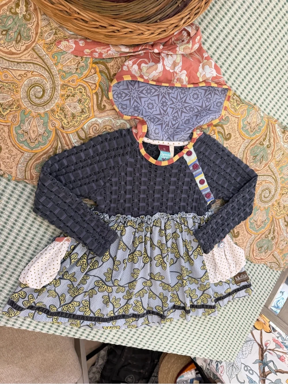 Matilda Jane Character Counts Monroe Chrissy Dress Size 2T Toddler Girl Like New
